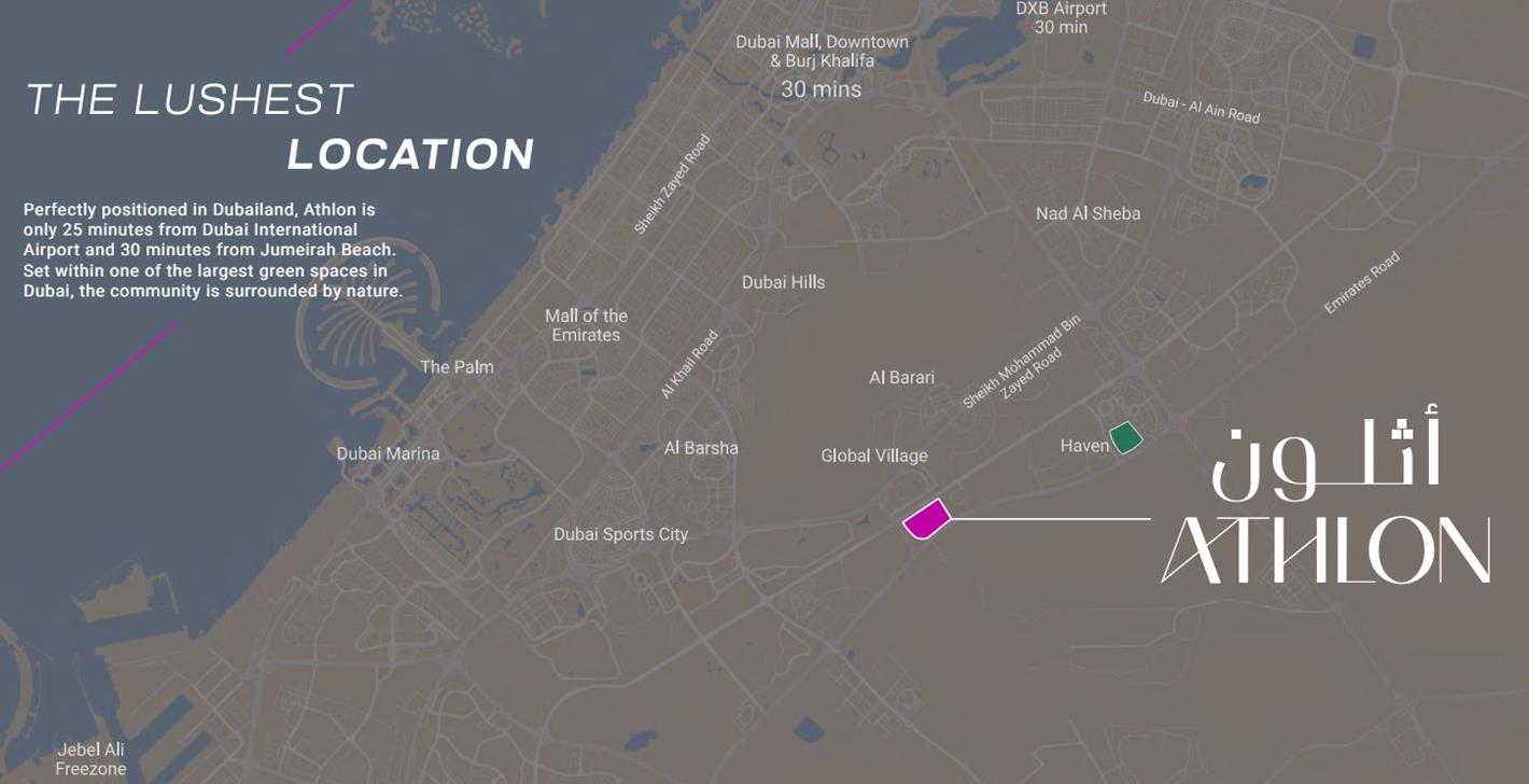 Athlon-Dubai-location